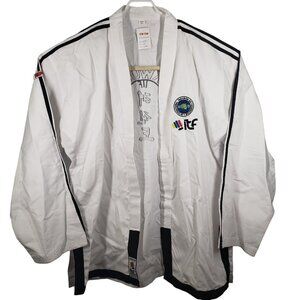 TOP TEN Taekwondo Uniform ITF Approved Size XL 200cm TKD White Mod16791-1 Unisex